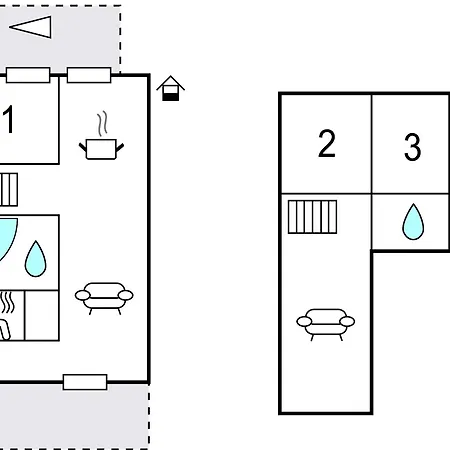 Lägenhet Cozy In With Sauna